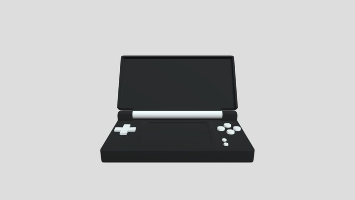 Nintendo DS Lite 3D Model
