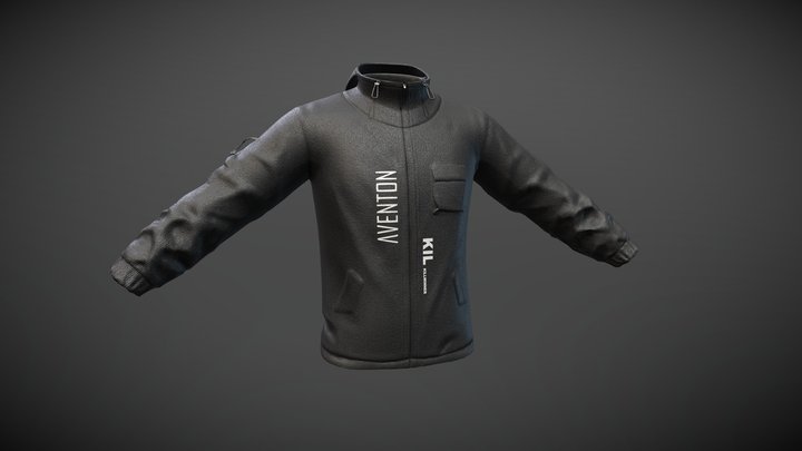Tech Jacket 3D Model
