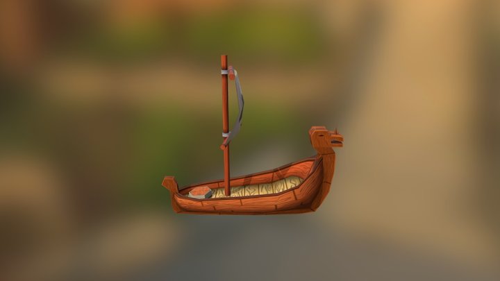 VikingBoat_01 3D Model