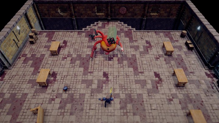 Enter the Gungeon 3D 3D Model