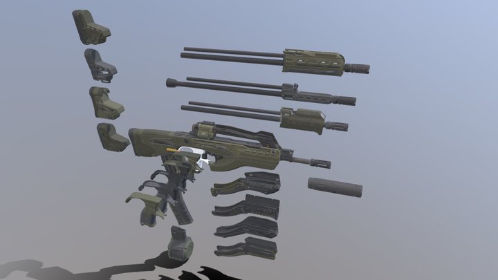 Call of Duty: Black Ops 7 - Swordfish A1 – Kostenloses 3D-Modell STL