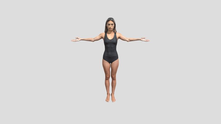 T-pose 3D Model