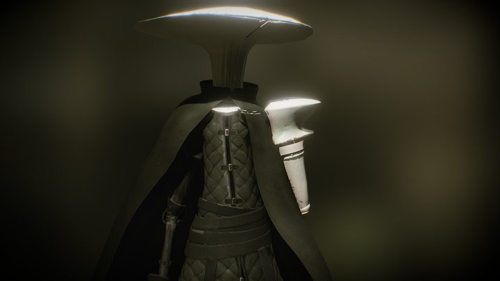 Domra Character 3D Model