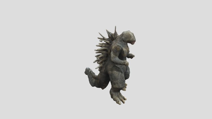 Godzilla Minus One 3D Figure 3D Model