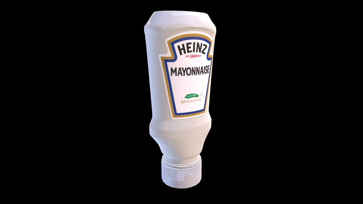 High Quality Mayo 3D Model
