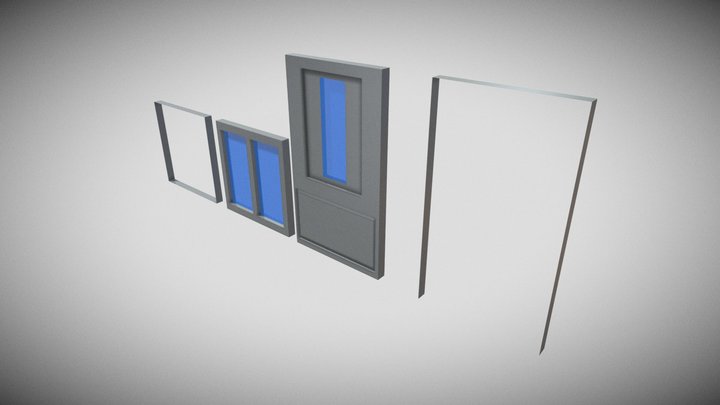 windows and doors – Modelo 3D gratuito STL