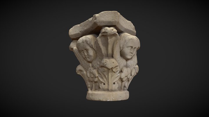 Chapiteau brisé 3D Model