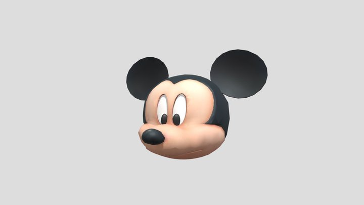 mickey head 3D Model