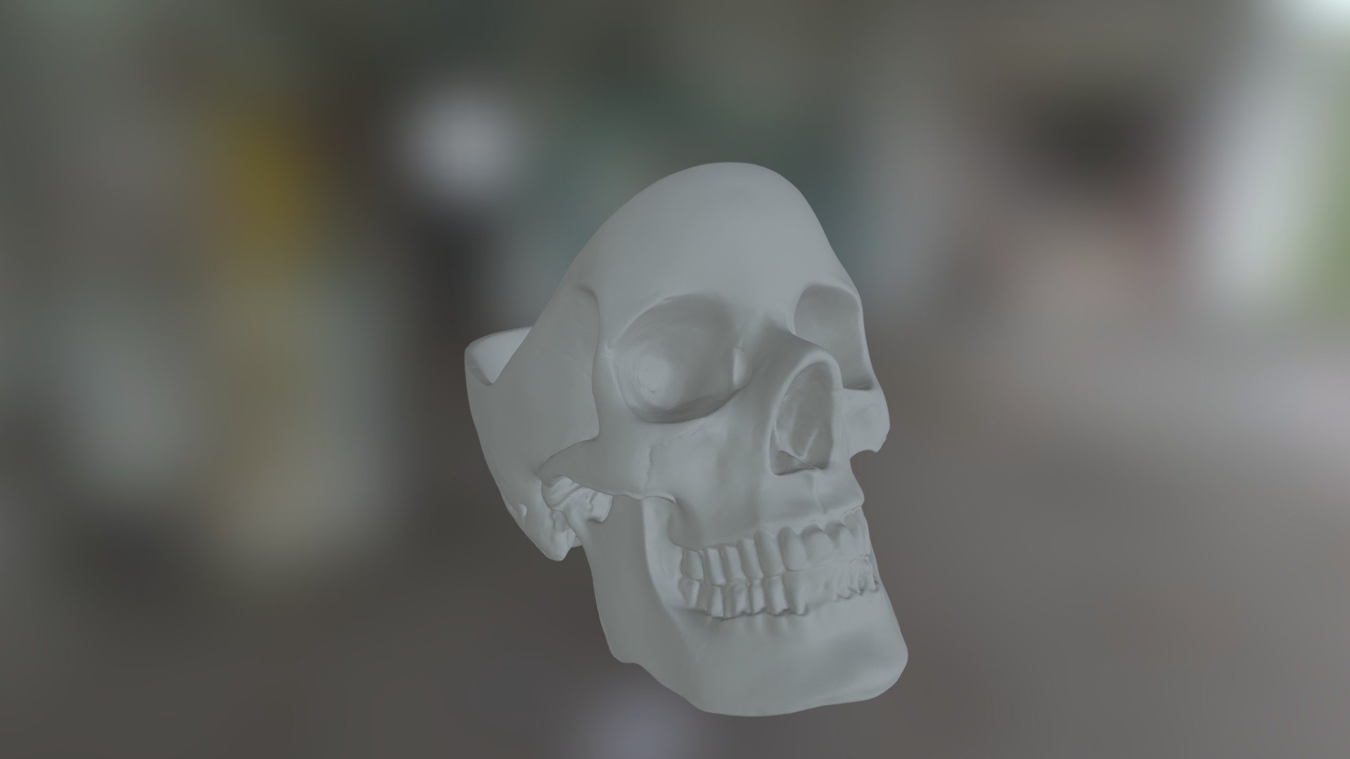 Skull Ashtray