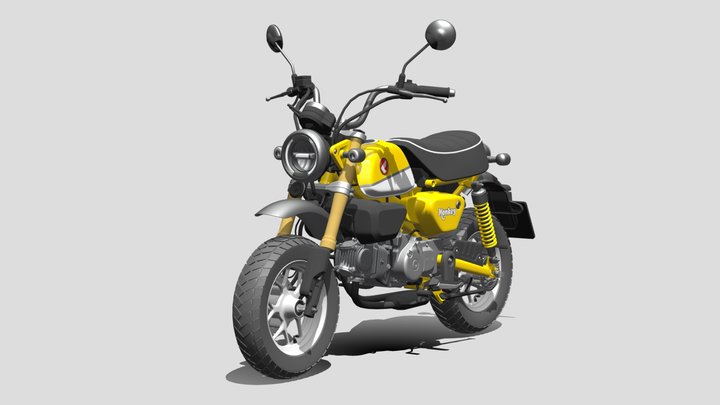 2019 Honda Monkey 125 – Modello 3D gratuito STL