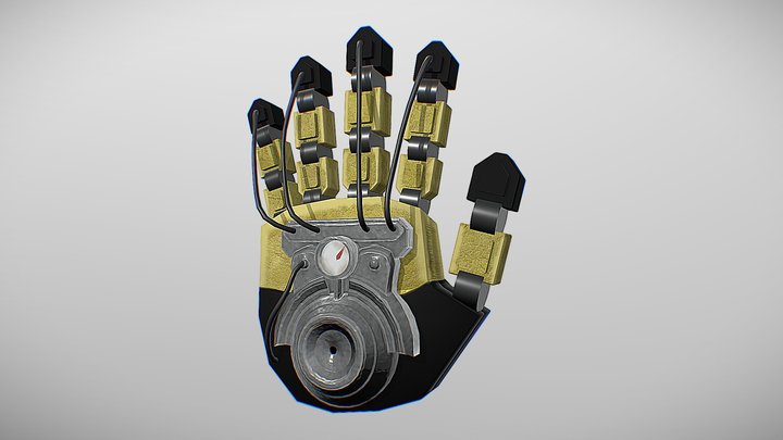 Poppy Plytime chapter 5 yellow hand 3D Model