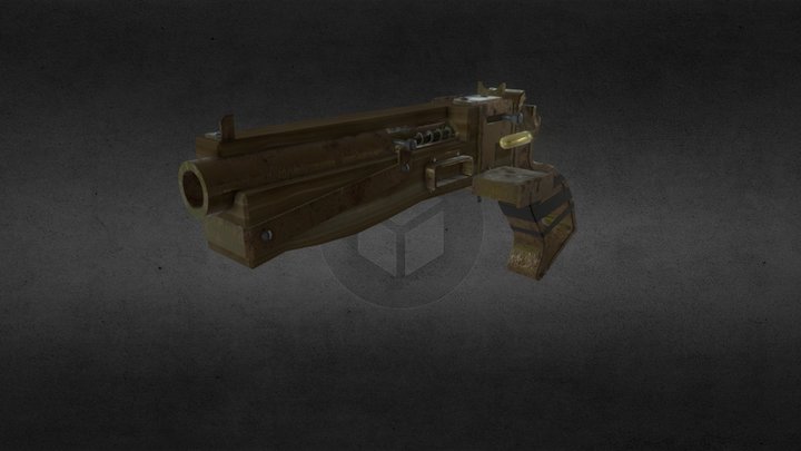 Fallout 4 Pipe Pistol 3D Model