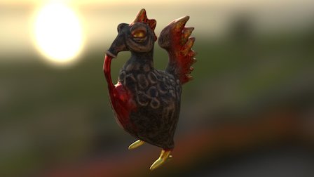 Mythical Goose 3D Model