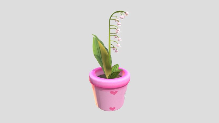 Lily of the Valley 3D Model