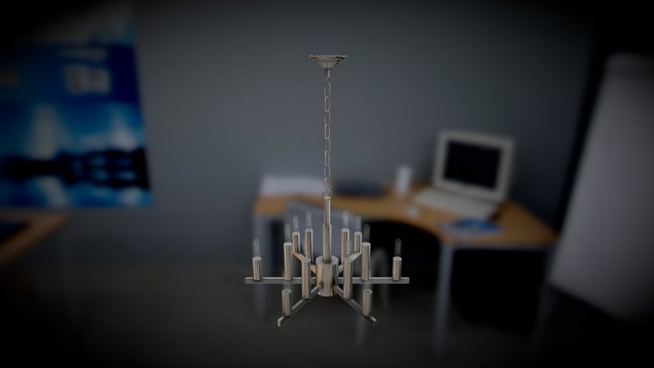 Chandelier_06 3D Model