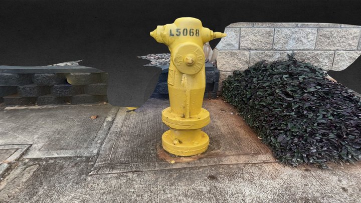 Hawai’i fire hydrant 3D Model
