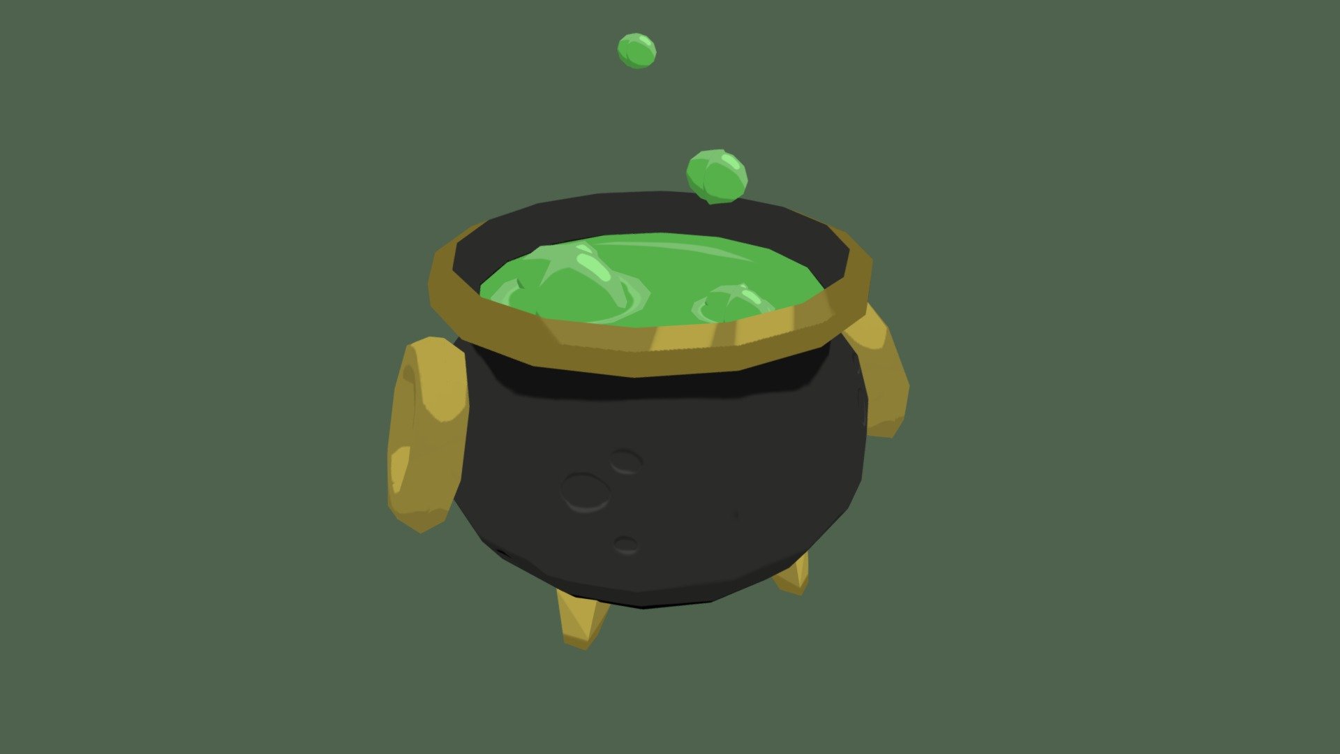 Cauldron - Download Free 3D model by Austin Beaver (@austinbeaver ...