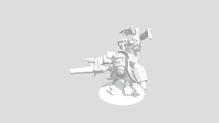 Freebooter Kaptin 3D Model