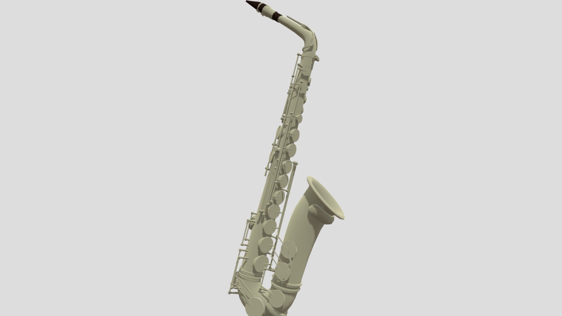 Saxophone Buy Royalty Free 3d Model By 3dlowpoly [2020be3] Sketchfab Store