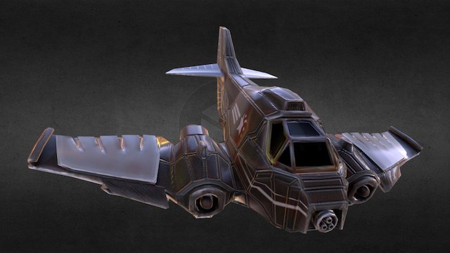 Nephilim spaceship 3D Model