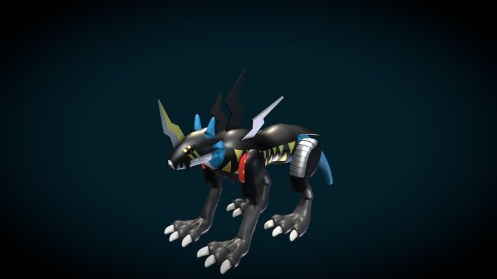 Raidramon 3D Model