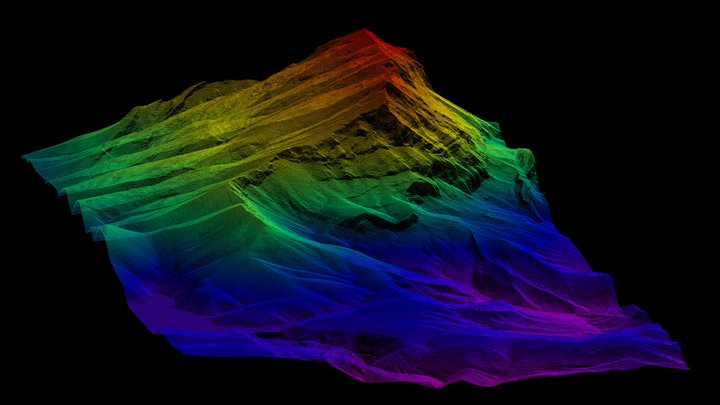 MNT de la Sainte Victoire – Modello 3D gratuito STL