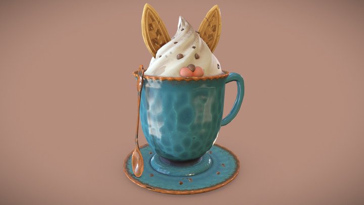 Bunnycino 3D Model