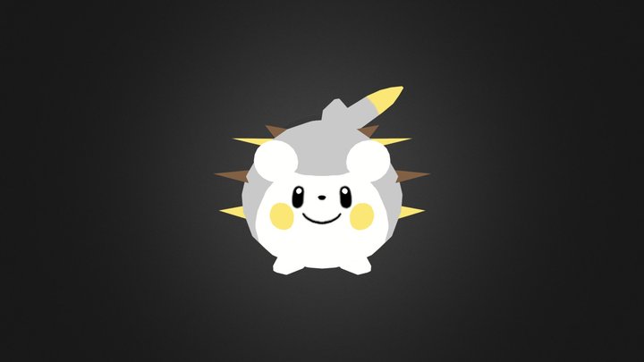 Togedemaru 3D Model