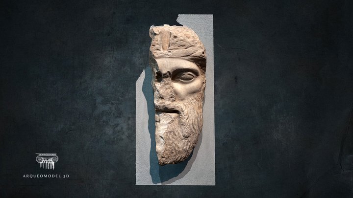 Mask of Dionysos - Acropolis Museum | ATHENS 3D Model