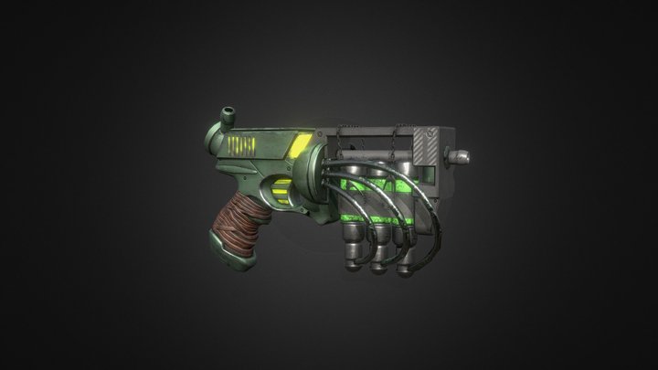 AcidFire Gun 3D Model