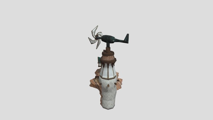 Small architecture fantasy scene 3D Model