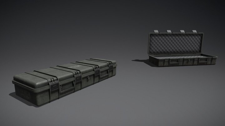 Hardcase for Weapons 3D Model