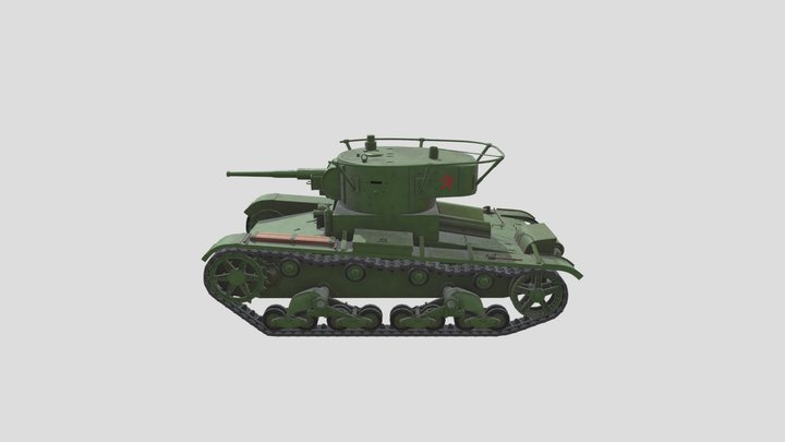 T-26 3D Model