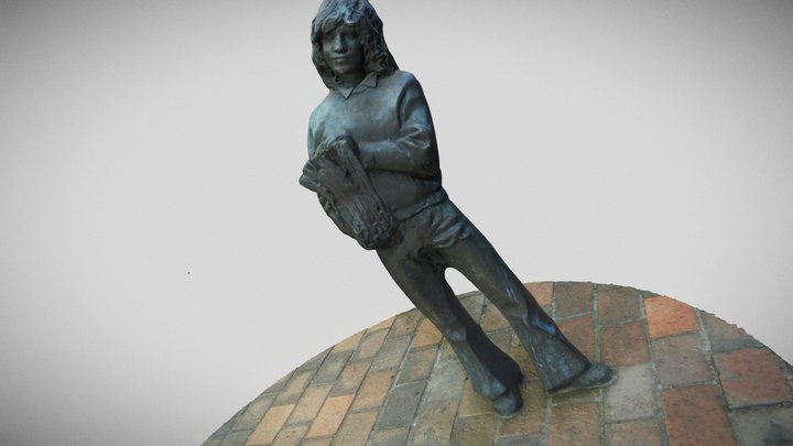 Caulfield Park, 'Paper Boy' (Cannizzo sculpture) 3D Model