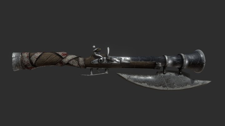 Gunaxe 3D Model