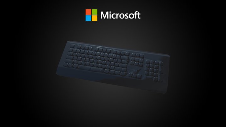 Keyboard – Free 3D Model STL