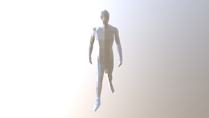 Walking dude 3D Model