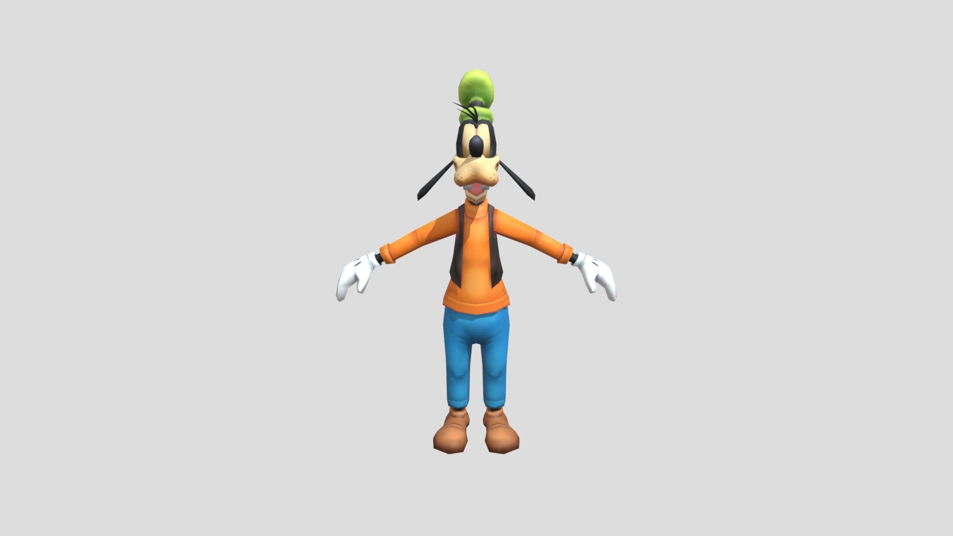 Goofy - Download Free 3D model by anderlenolan [2025a3e] - Sketchfab
