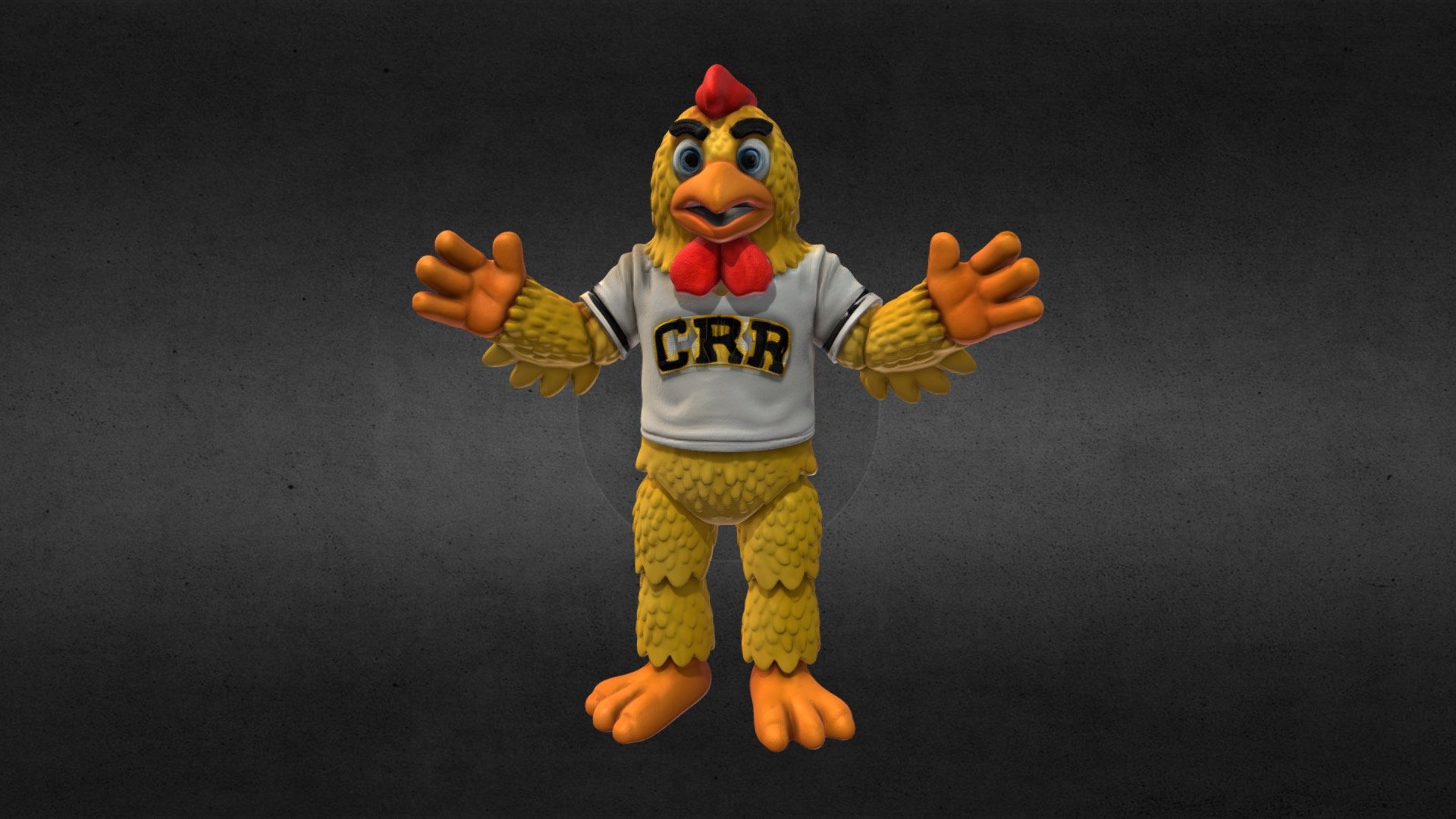 Chicken Ranch Records - 3D model by Joey (@joeyj) [2026639] - Sketchfab