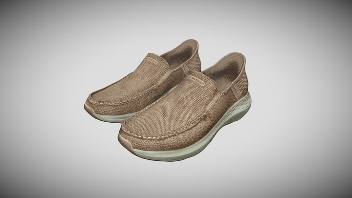 Walking Shoes 3D Model