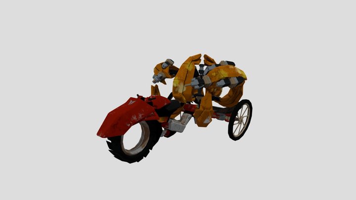 Pumpkin ride 3D Model