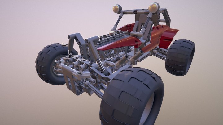 Technic Off-Roader 3D Model