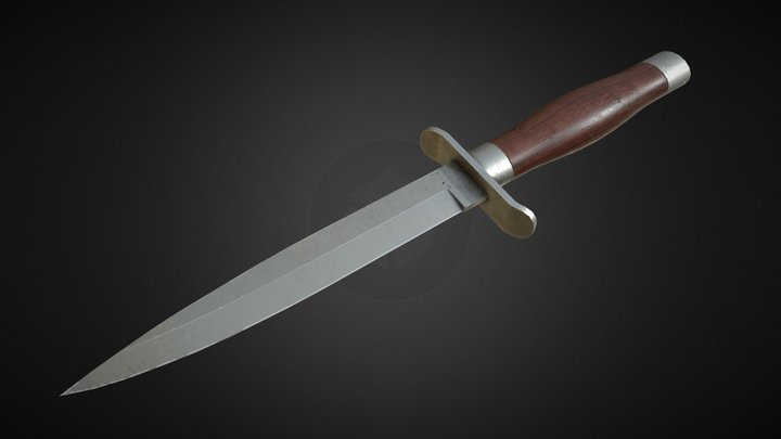 Knife 3D Model