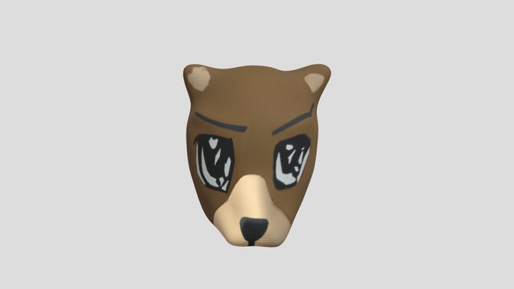 Teddy Head 3D Model