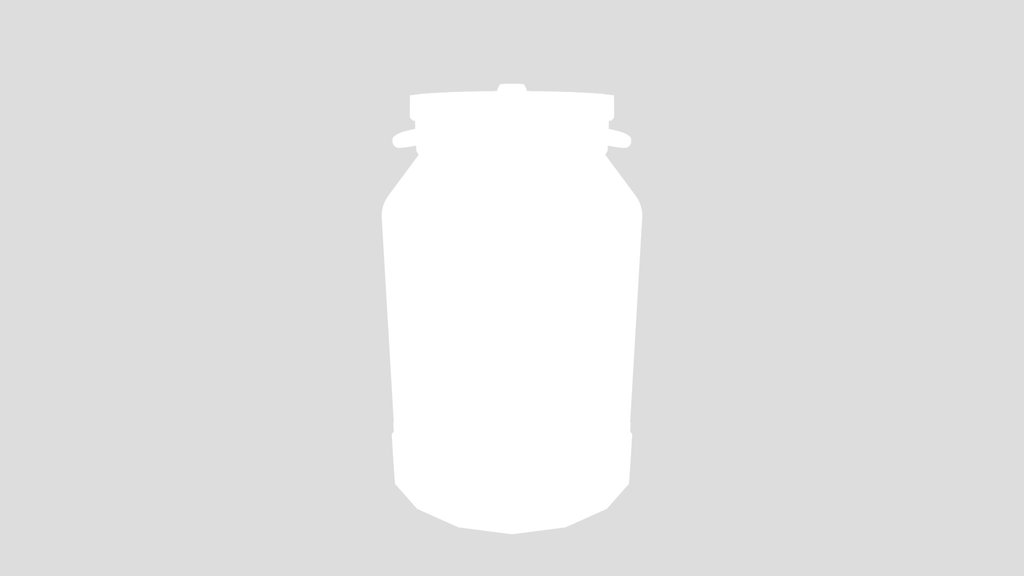 Old Metal Army Canteen