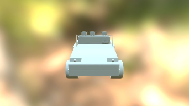 Atividade Extra - Carro 3D Model
