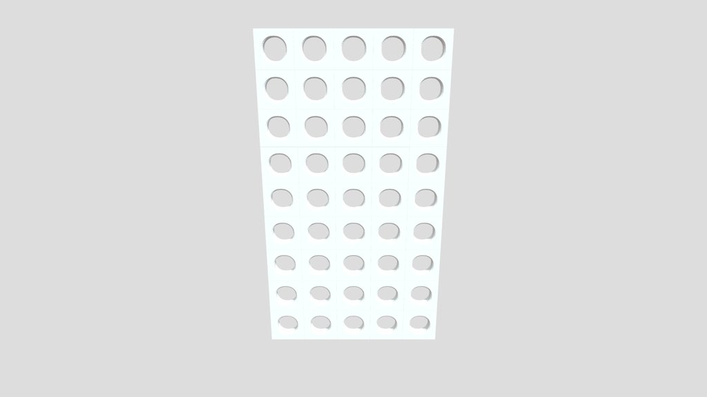 Ventilation Blocks Wall Round Design