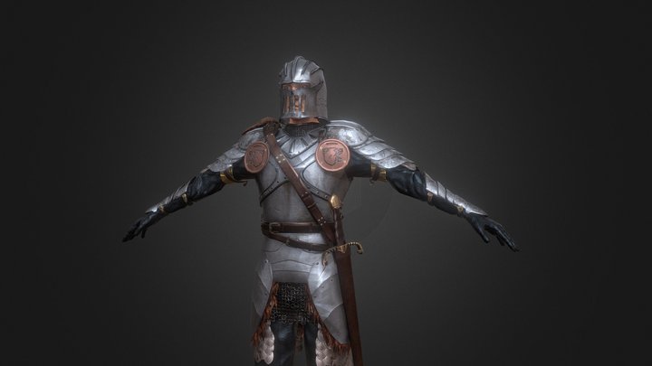 Knight / Warrior 3D Model