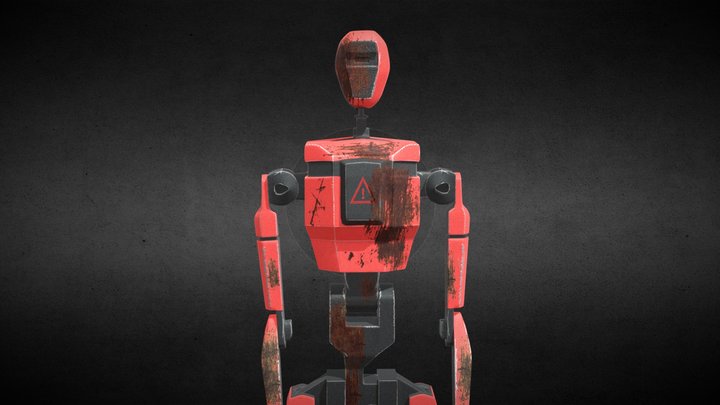 M1 Mech Robot 3D Model