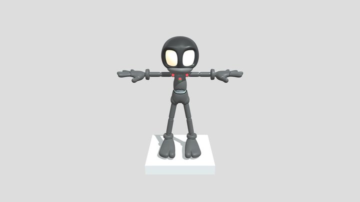 Droid Mobien 3D Model